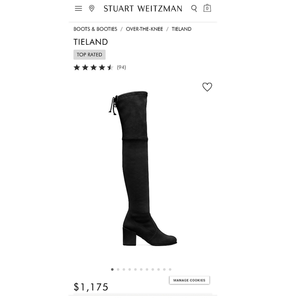 STUART WEITZMAN tieland boot (6) - Picture 8 of 14